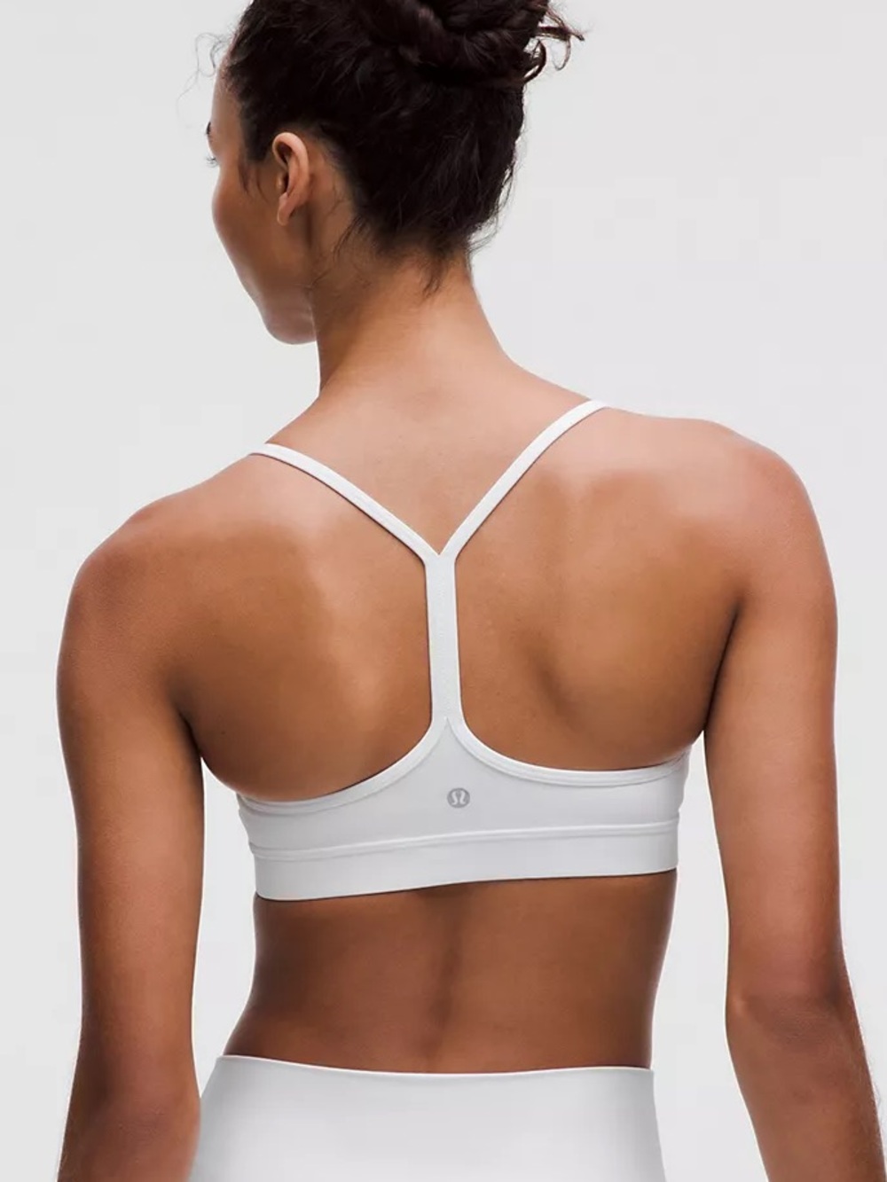 Lululemon Flow Y Nulu Bra - White